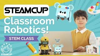 STEM Robotics Kits for Your Classroom! Introductory Coding (STEAMCUP)