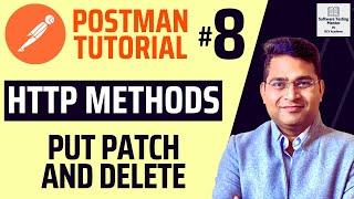 Postman Tutorial #8 - HTTP Methods PUT, PATCH and DELETE in Postman