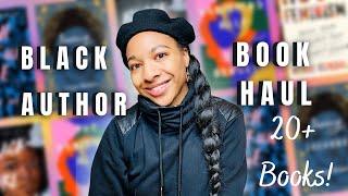 BLACK AUTHORS 20+ Book Haul [CC]