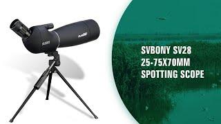 SVBONY SV28 25-75x70 Spotting Scopes