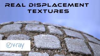 Real Displacement textures-Vray