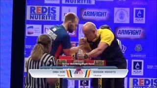 Dima KOK   XXVI European ArmWrestling Championship 2016 Romania, Bucharest