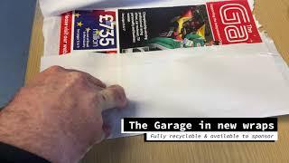 The Garage Magazine, now in a recyclable wrap, Motoring Magazine leading the way.