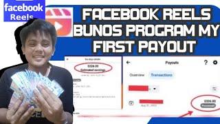 Facebook reels bunos my payout process