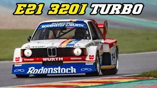 BMW E21 320i Group 5 Turbo | Flat-out Racing at Spa Classic 2024