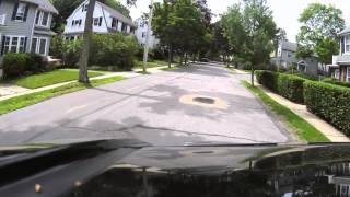 Driving in Boston  Suburb