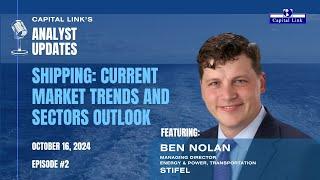 Analyst Updates with Stifel on "Shipping: Current Market Trends and Sectors Outlook"