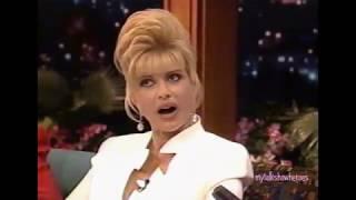 IVANA TRUMP has FUN with LENO