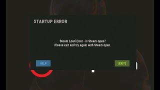 How to fix the rust "Steam Load Error"