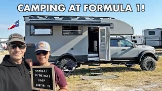 Ultimate F1 Experience: Camping in an Expedition Truck at Circuit of the Americas