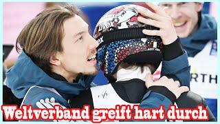 Weltverband greift hart durch:  Skispringer für Wettkämpfe gesperrt!