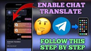 How to Enable Translation Chat in Telegram