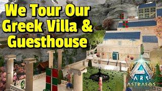 Tour of our Greek Villa & Guest House -  Astraeos Map  - Ark Survival Ascended