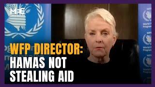 WFP director says Hamas is not stealing aid and Israel has only let ‘drop in the bucket’ aid pass