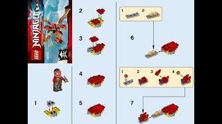 LEGO® Ninjago 30422 Мини-дракон Кая. Инструкция по сборке