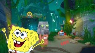 How to easily beat the stone tiki puzzle in spongebob BFBB rehydrated