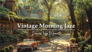 Smooth Morning Jazz in a Cozy Old Town CaféVintage Coffee Corner with Warm Sunshine & Relaxing Vibe