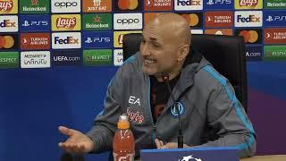 Spalletti in conferenza stampa post-partita  Napoli Milan 1-1  Champions League | VIDEO INTEGRALE