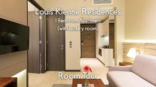 1 Bedroom Serviced Apartment with Laundry Room in Singapore - Louis Kienne Residences (Room Tour)