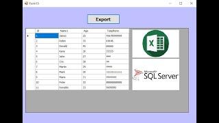 VB. net Tutorial import data from Excel to SQL server with source code