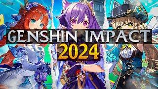 СТОИТ ЛИ НАЧИНАТЬ ИГРАТЬ в GENSHIN IMPACT в 2024? СОСТОЯНИЕ ИГРЫ в 2024!