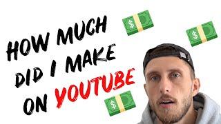 How much did I make on YouTube?