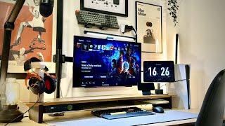 The DREAM Productivity & PS5 Slim Desk Setup 2023