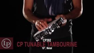 CP by LP® 10" Tambourine Tunable Metal Double