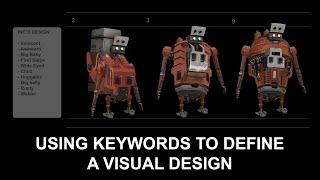 Using Keywords To Define A Visual Design
