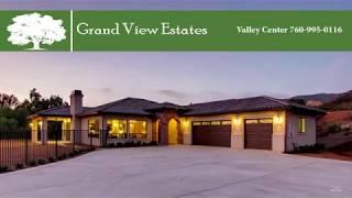 Grand View Estates - New Homes in Valley Center, North County San Diego