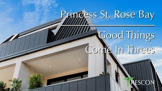 Princess Street, Rose Bay | Luxury Townhouses by Trescon