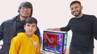 I made Custom ₹5,00,000 PC for @souravjvlogs & Piyush Joshi !