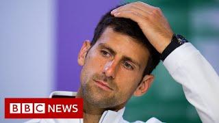 Novak Djokovic breaks silence over Covid vaccine refusal - BBC News