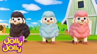 Baa baa black sheep + More - Sharing Song | Jolly Jolly - Learn and Play - Nursery Rhymes