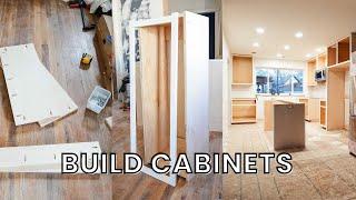 How I Build Basic Cabinets Using Plywood