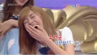 Sica's late reaction and laughing fit