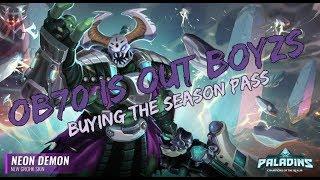 Paladins - Purchasing the Season Pass OB70 LIVE