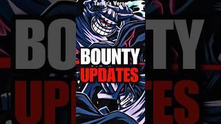 The First Bounty UPDATES After Egghead Island Are Here! #anime #onepiece #luffy #shorts