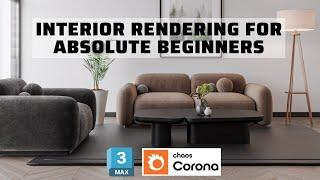 Interior Rendering tutorial for absolute beginners - Easiest Tutorial online