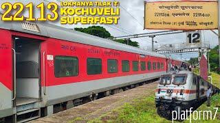 Lokmanya Tilak Terminus (Mumbai) to Shoranur by 22113 Kochuveli Superfast Express | Train Journey