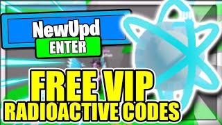 ALL NEW *RADIOACTIVE + VIP* UPDATE CODES! ️Tapping Legends Roblox