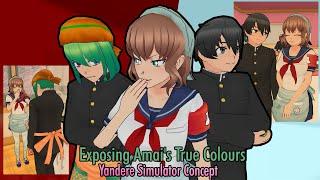 Amai SECRETLY Mistreats Her Clubmembers! - Exposing Amai's True Colours (Yandere Simulator Concept)