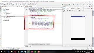 Android Studio 3.1.3 does not display TextView in default layout | Solve it with simple trick