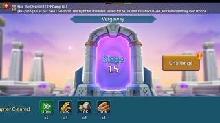 Vergeway Stage 15 lords mobile |  Stage 15 lords mobile #lordsmobile