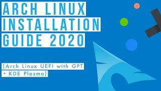 Arch Linux installation guide 2020