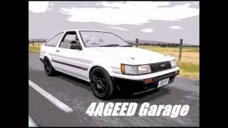 4AGEED Garage AE86 intro