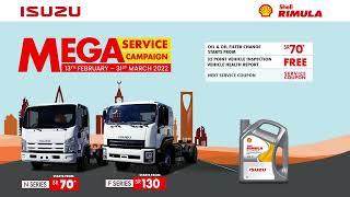 ISUZU Mega Service Campaign in Saudi Arabia