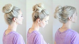 6 Easy Messy Buns