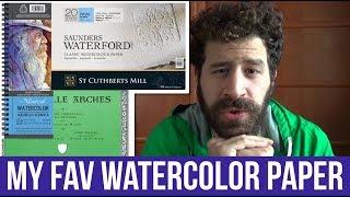 Cold-Press or Hot-Press Watercolor Paper?