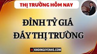 Phân tích thị trường chứng khoán hôm nay: Đỉnh tỷ giá - Đáy thị trường